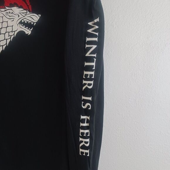 Game of Thrones long sleeve black shirt size XL - Picture 4 of 6